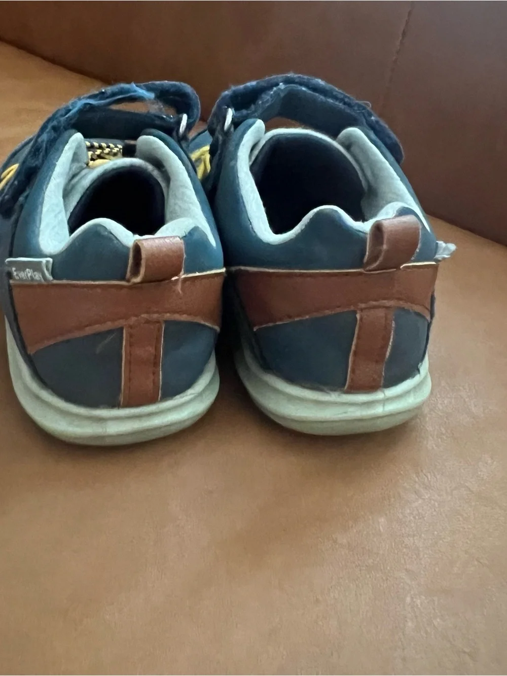 OshKosh B'gosh Everplay Kids Toddler Boys Sneakers Navy Sneakers Shoes Sz 9